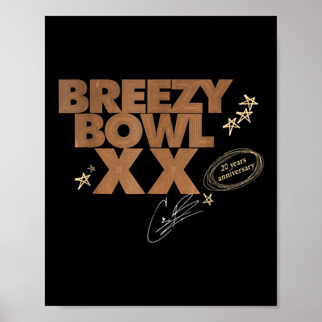 Chris Breezy Xx 2025_1 Poster (Framsidan)