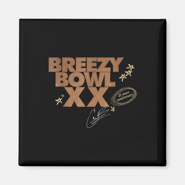 Chris Breezy Xx 2025 Magnet (Framsidan)