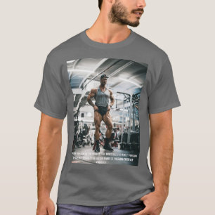 Chris Bumstead Gym Motivation Poster Wall Art T Shirt