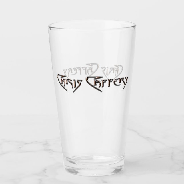 Chris Caffery 16 oz. Glas (Framsida)