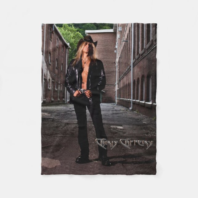 Chris Caffery Alley Fullt Shot Fleet Blanket Fleecefilt (Framsidan)