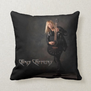Chris Caffery med Babicz Guitar Dekorativ kudde