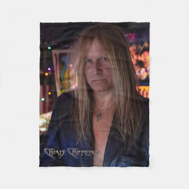 Chris Caffery SDS Pinball Flec Blanket Fleecefilt (Framsidan)