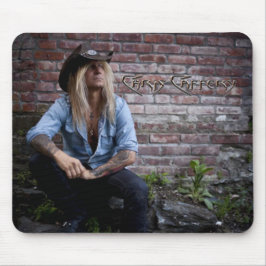 Chris Caffery Sitta av Brick Wall Mouse Pad Musmatta
