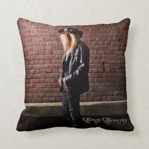 Chris Caffery Stående av Brick Wall Dekorativ kud Kudde