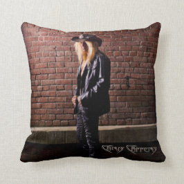 Chris Caffery Stående av Brick Wall Dekorativ kudd Kudde