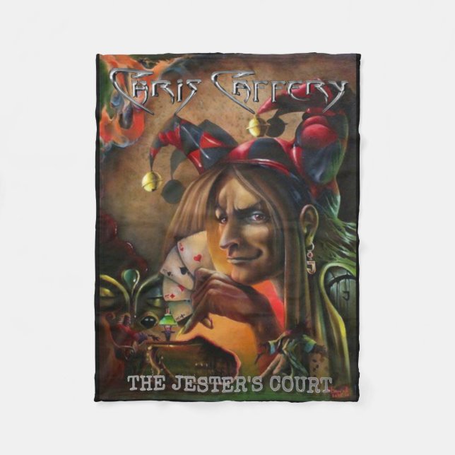 Chris Caffery The Jester's Court Fleece Blanket (Framsidan)