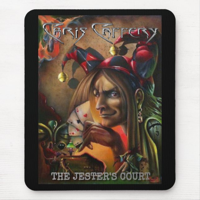 Chris Caffery - The Jesters Court Mouse Pad Musmatta (Framsidan)