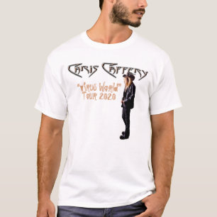 Chris Caffery - Virus World Tour 2020 Vuxen White T Shirt