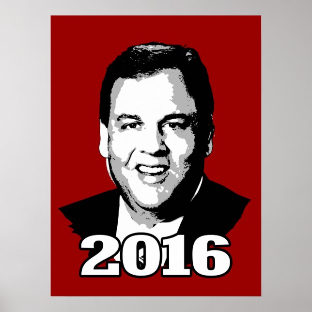 CHRIS CHRISTIE 2016 CANDIDATE POSTER (Framsidan)