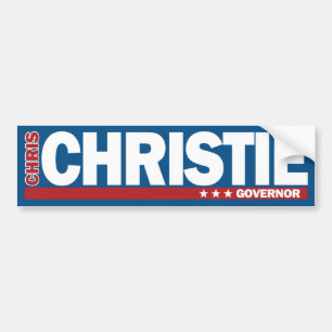 Chris Christie för den regulatorbildekalet 2013 Bildekal
