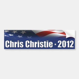 Chris Christie för president Bildekal