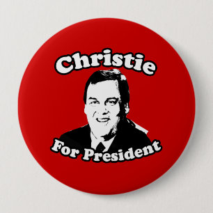 CHRIS CHRISTIE FÖR PRESIDENT KNAPP