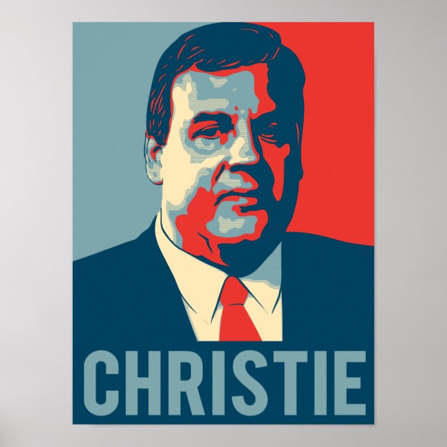 Chris Christie Hope Poster (Framsidan)