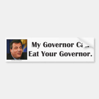 Chris Christie kan äta din regulator Bildekal