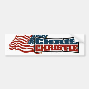 Chris Christie stolt amerikan Bildekal