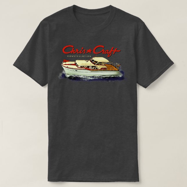 Chris Craft Constellation T Shirt (Design framsida)
