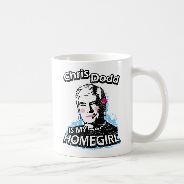 Chris Dodd är min homegirl Kaffemugg (Höger)