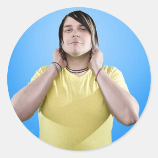 chris drums hey euphony runt klistermärke