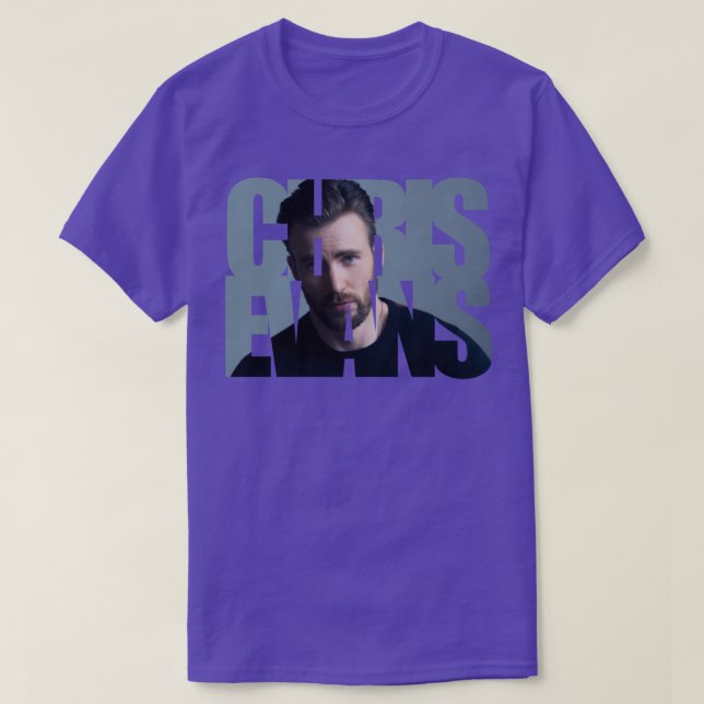 Chris Evans 24 T Shirt (Design framsida)