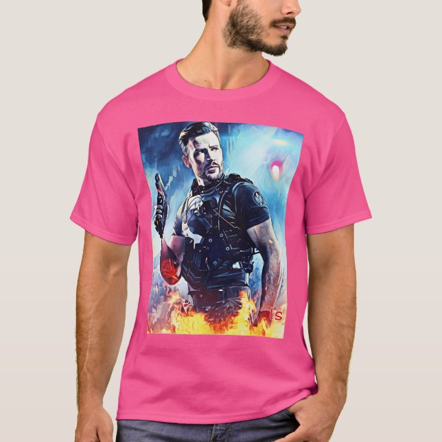 Chris Evans Kids T Shirt (Framsida)
