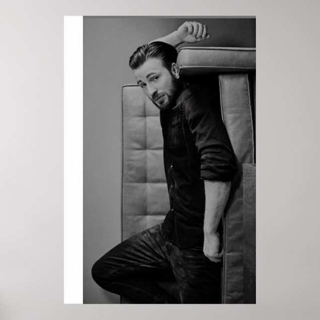 Chris Evans Poster (Framsidan)