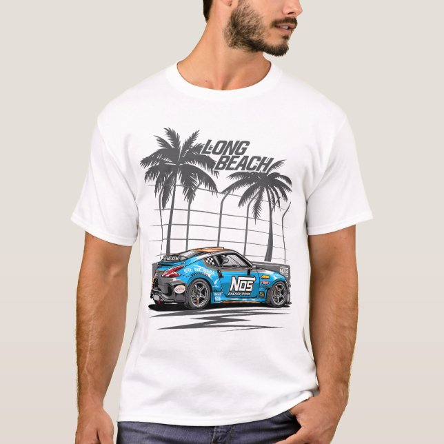 Chris Forsberg Nissan 370z T Shirt (Framsida)