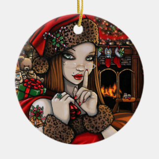 Chris Glad helg Traditionell jul Julgransprydnad Keramik