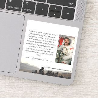 Chris Hadfield Leaabilities Sticker Klistermärken