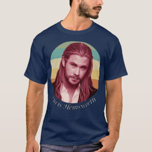 Chris Hemsworth Hollywood skådespelare T Shirt