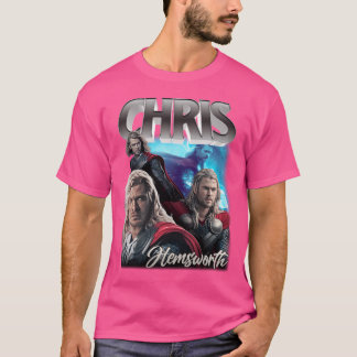 Chris Hemsworth Vintage Stil T Shirt