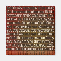 Chris Hitchens Surrender of Reason () Magnet