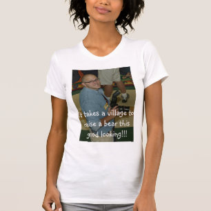 Chris i björndress tee shirt