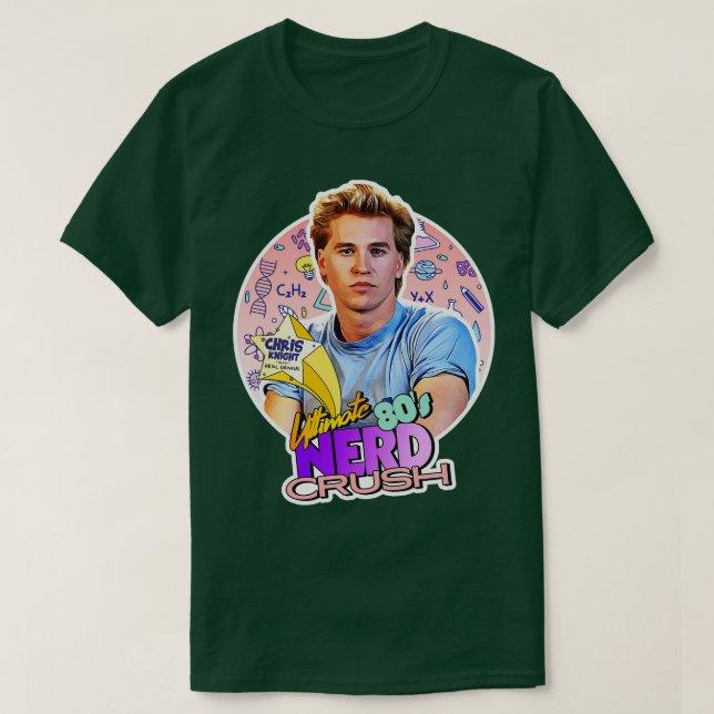 Chris Knight från Real Genius 80s Nerd Crush T Shirt (Design framsida)