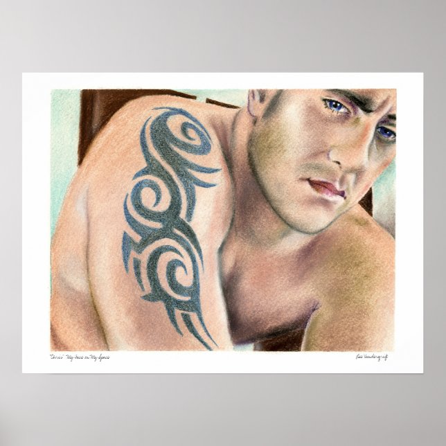 "Chris" My Ansikte på My Space-serien Poster (Framsidan)