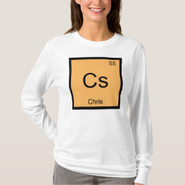 Chris Namn Kemiskt Element Periodiska Systemet Tee