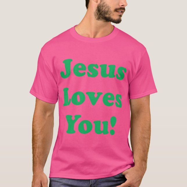 Chris Pratt Jesus Kärlek You T Shirt (Framsida)