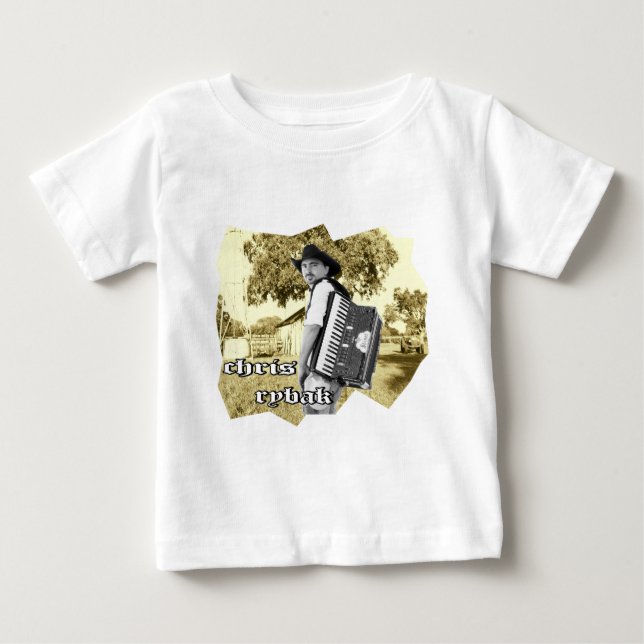 Chris Rybak - Kloesel Logotyp - Sephia Tee Shirt (Framsida)