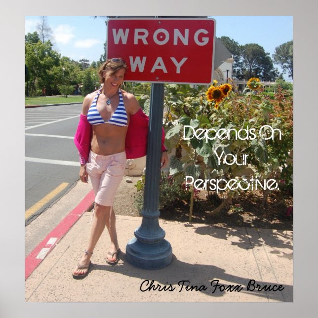 Chris Tina Foxx Bruce är beroende av ditt perspekt Poster (Framsidan)