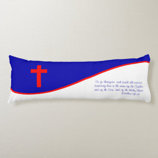 Chrisitan Flagga Inspired Kroppskudde