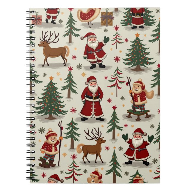 Chrismas-anteckning Anteckningsbok (Framsidan)