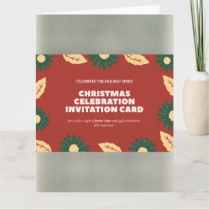 CHRISMAS FIRANDE INBJEKTKORT KORT