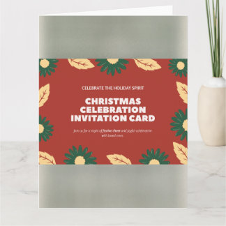 CHRISMAS FIRANDE INBJEKTKORT KORT
