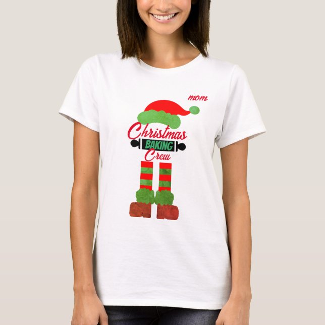 Chrismas-gåva till Mamma, en fin julklapp T Shirt (Framsida)