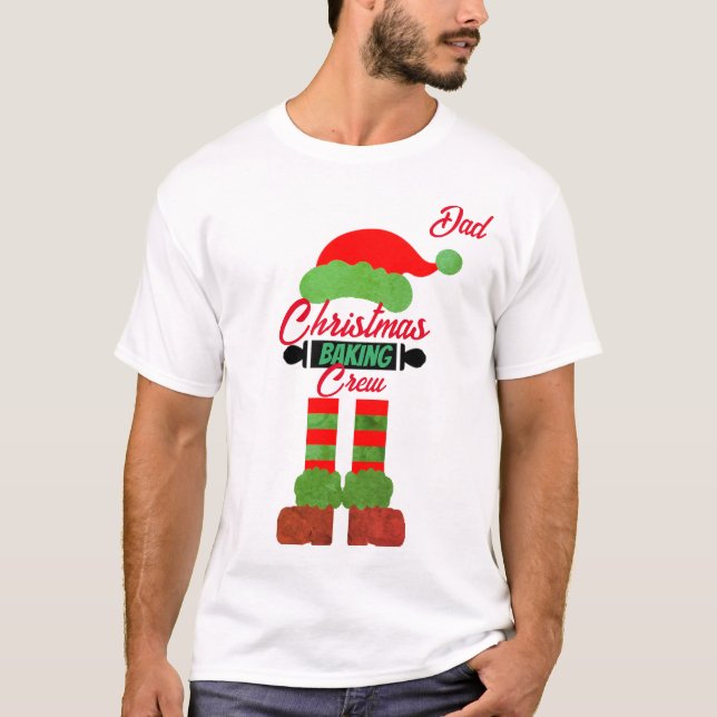 Chrismas-gåva till pappa, en fin julklapp t shirt (Framsida)