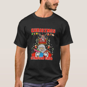Chrismas Reindeer Crew Santa Candy Family Party Xm T Shirt