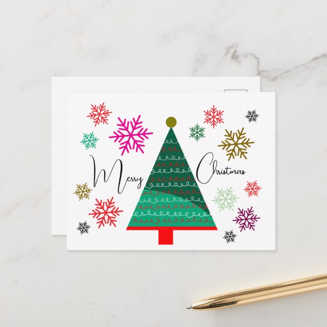 Chrismas vykort (Fram/Back In Situ)