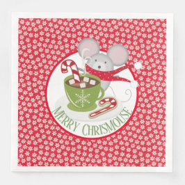 ChrisMouse Snöflingor Pappersservett