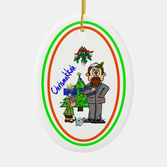 Chrismukah Family Ornament (Framsidan)