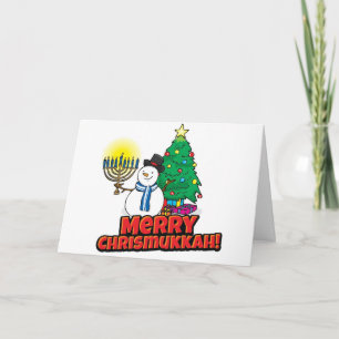 Chrismukah-kort Helgkort